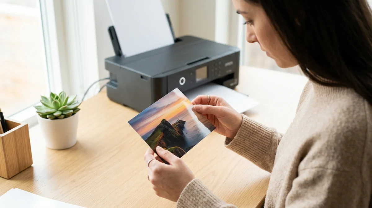 comment imprimer une photo au format 10x15