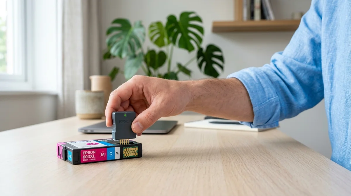 comment désactiver la protection des cartouches epson sur mon imprimante