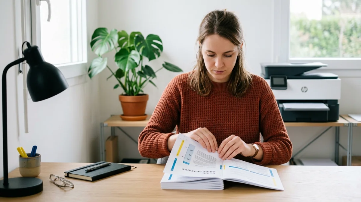 comment imprimer en format livret