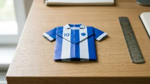 Comment faire un maillot de foot en papier