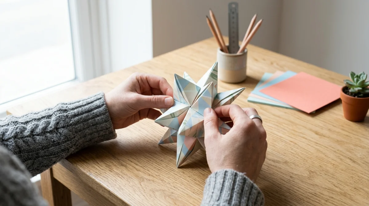 comment faire des etoiles en papier