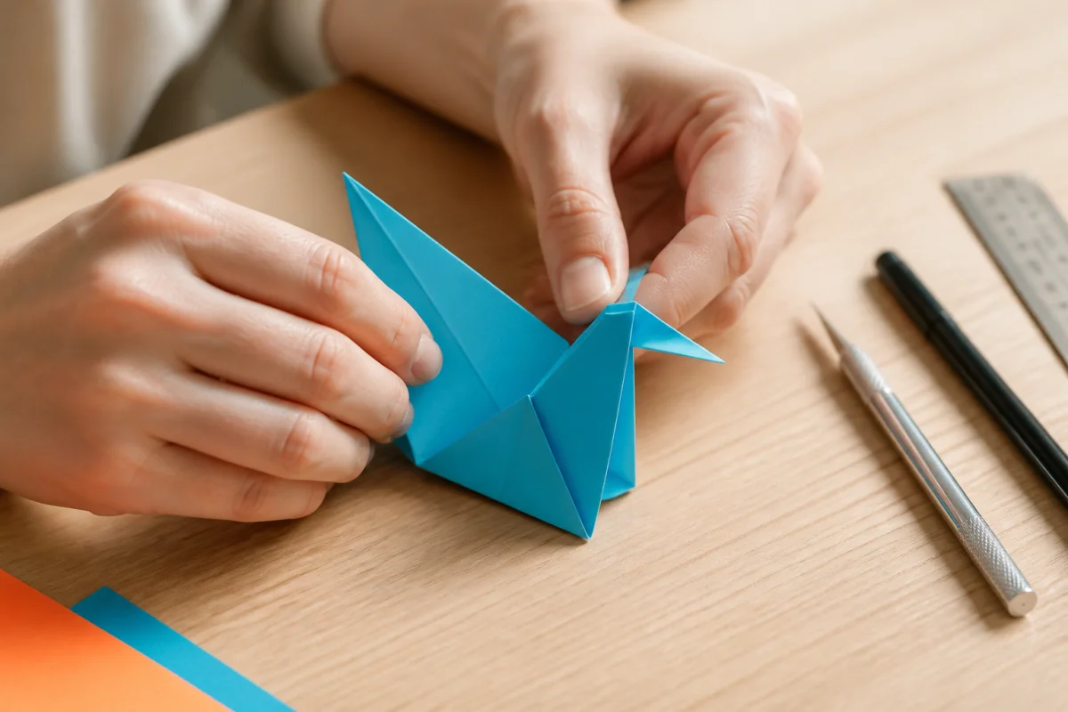 comment faire un oiseau en papier