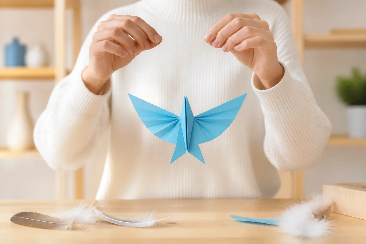 comment faire un oiseau en papier
