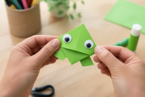 comment faire une grenouille en papier