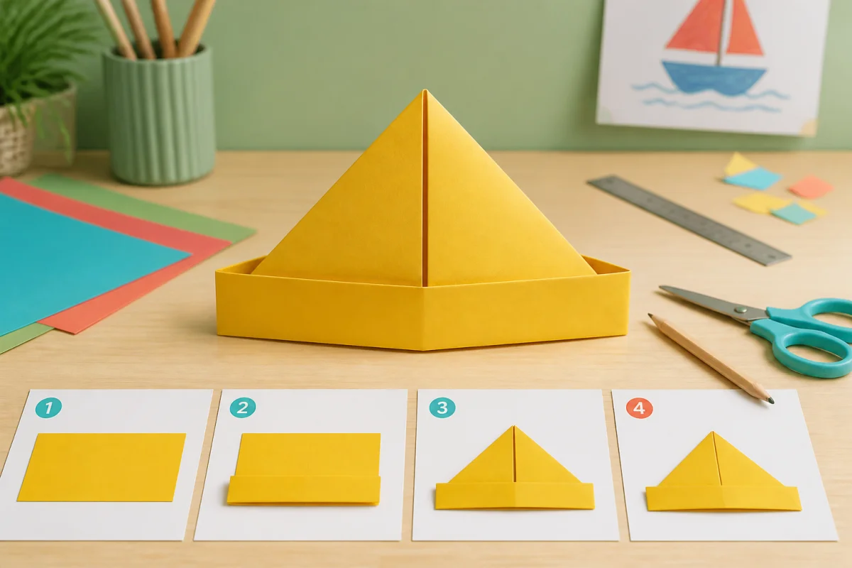 Comment faire des chapeaux en papier