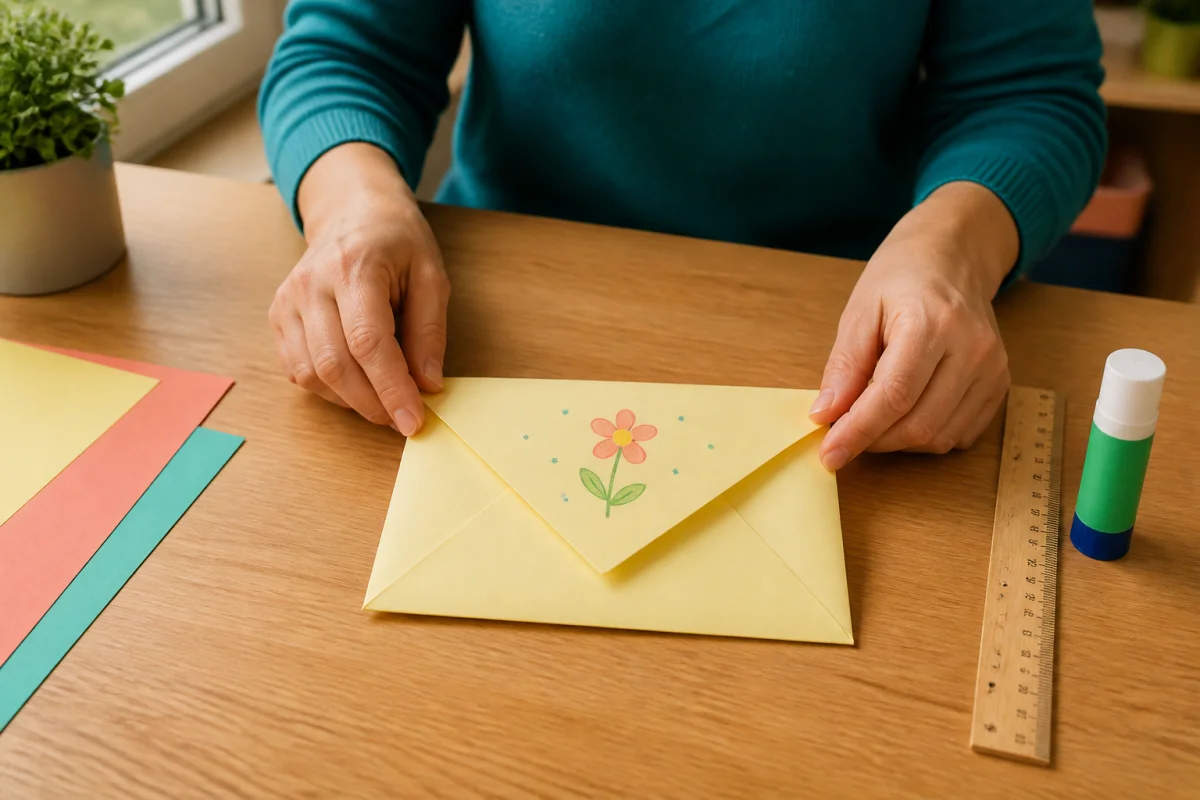 Comment faire des enveloppes en papier facilement