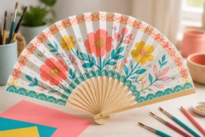Comment faire un éventail en papier facilement